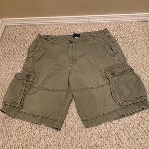 Green Men’s Polo Shorts